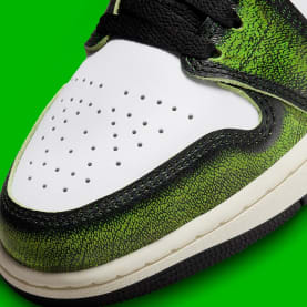 Air Jordan 1 Low Wear Away Electric Green Foto 7