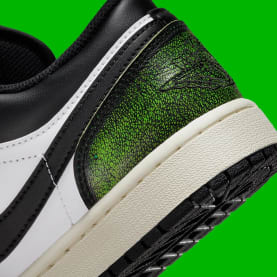 Air Jordan 1 Low Wear Away Electric Green Foto 8