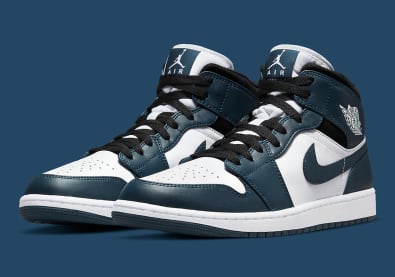 Air Jordan 1 Mid Armor Navy Foto 1