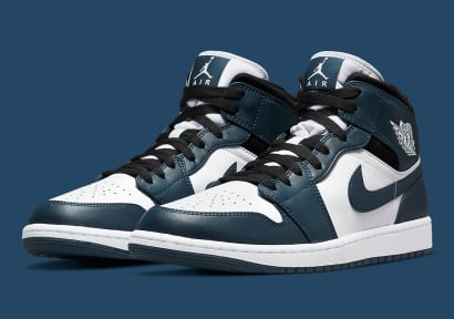 Air Jordan 1 Mid Armor Navy Foto 1