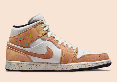 Air Jordan 1 Mid Brushstroke Foto 3