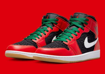 Air Jordan 1 Mid Christmas Foto 1