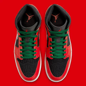 Air Jordan 1 Mid Christmas Foto 4