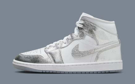 Air Jordan 1 Mid Chrome Foto 2