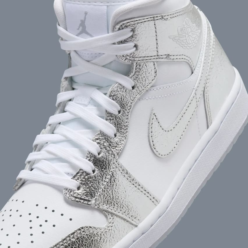 Air Jordan 1 Mid Chrome Foto 5