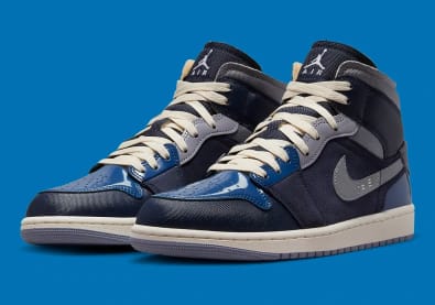 Air Jordan 1 Mid Craft Obsidian Foto 1