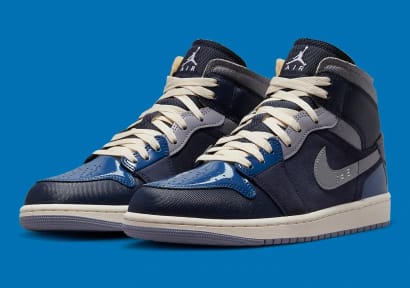 Air Jordan 1 Mid Craft Obsidian Foto 1