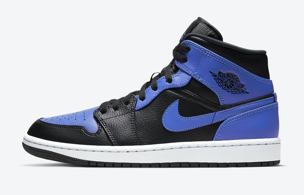 Deze Air Jordan 1 Mid brengt een ode aan de "Royal" colorway