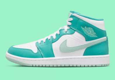 Air Jordan 1 Mid Marine Green Foto 2