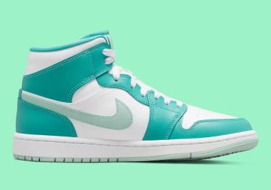 Air Jordan 1 Mid Marine Green Foto 3