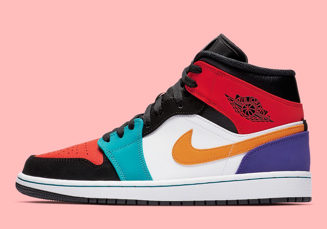 First Look: Air Jordan 1 Mid "Multi-Color"