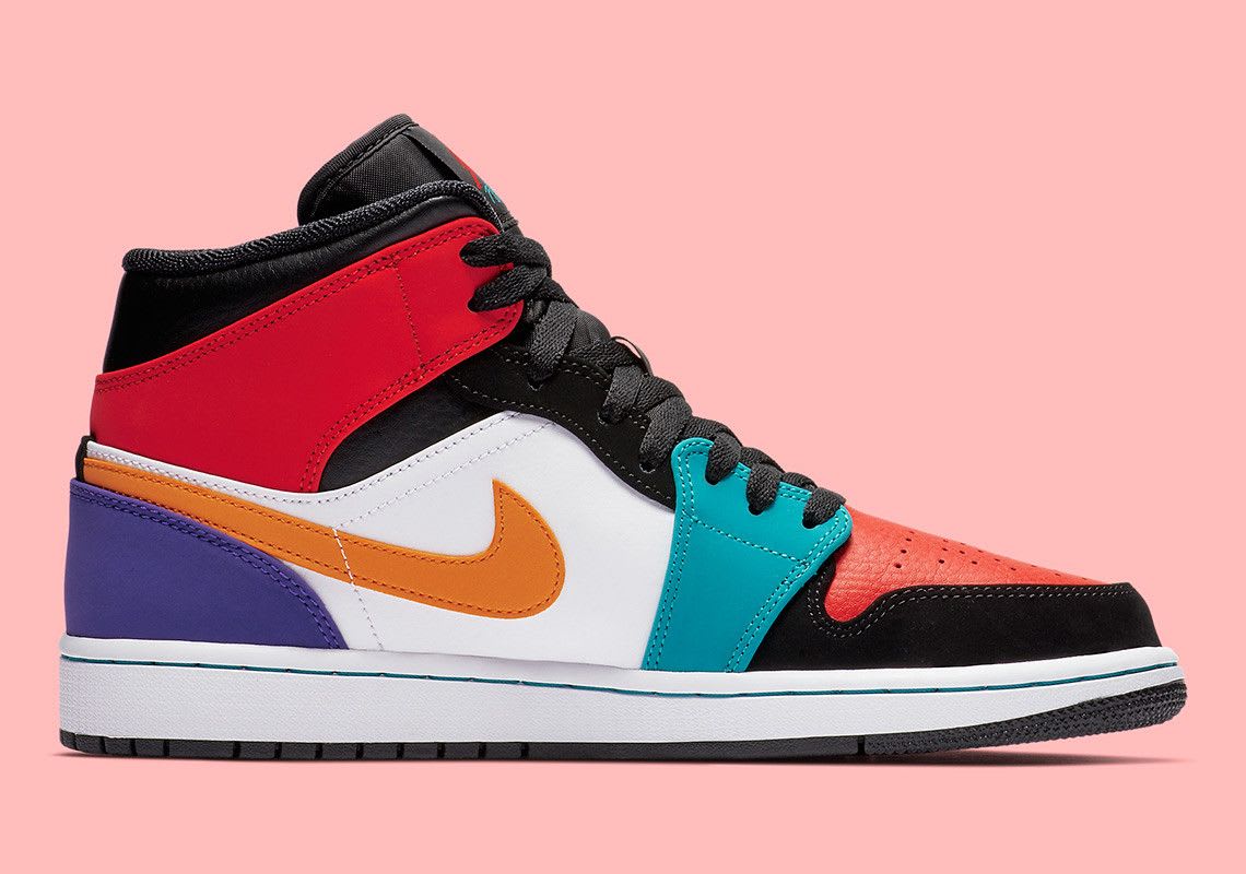 First Look: Air Jordan 1 Mid "Multi-Color"