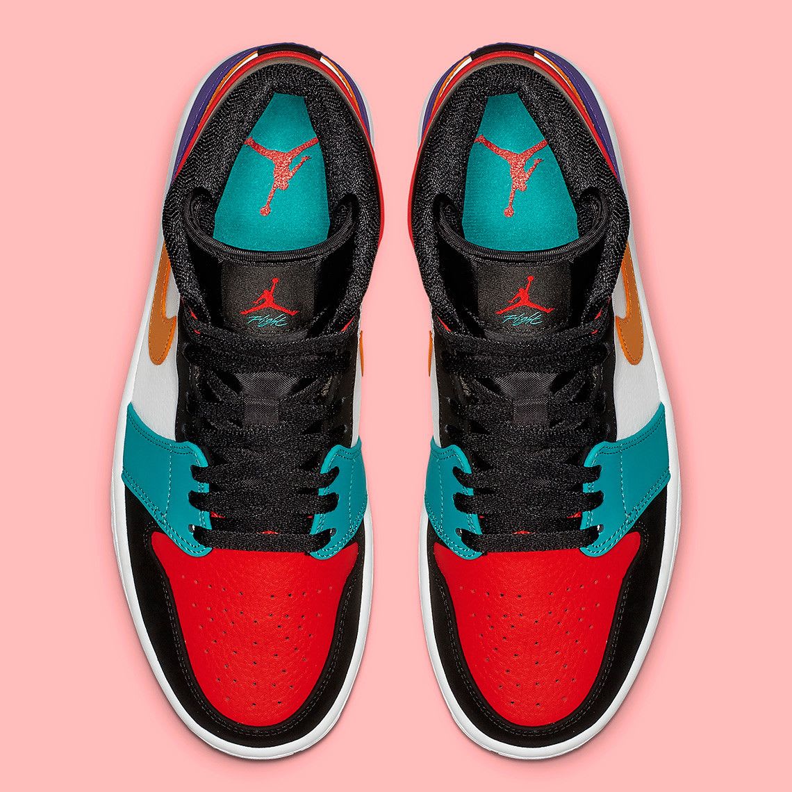 First Look: Air Jordan 1 Mid "Multi-Color"