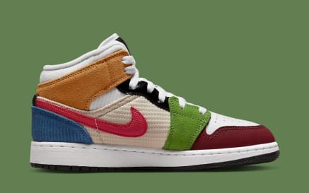 Air Jordan 1 Mid Multi Material Foto 3