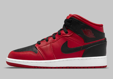 Air Jordan 1 Mid Reverse Bred Foto 2