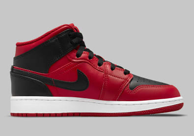 Air Jordan 1 Mid Reverse Bred Foto 3