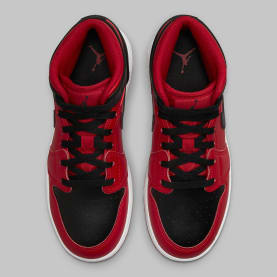 Air Jordan 1 Mid Reverse Bred Foto 4