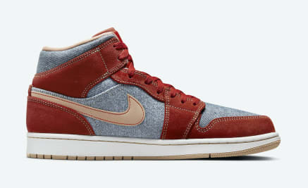 Air Jordan 1 Mid SE Denim Foto 3