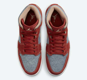 Air Jordan 1 Mid SE Denim Foto 4