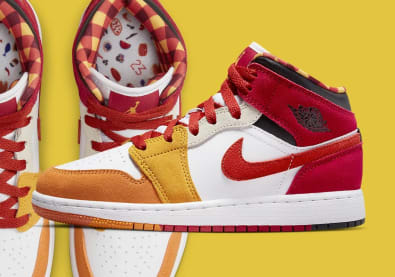 Air Jordan 1 Mid SE GS Paprika Foto 1