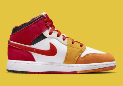 Air Jordan 1 Mid SE GS Paprika Foto 4