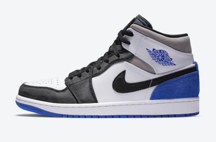 Nike voorziet de Jordan 1 Mid binnenkort van een Game Royal colorway