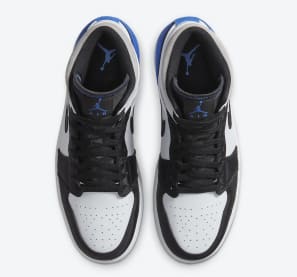 Nike voorziet de Jordan 1 Mid binnenkort van een Game Royal colorway