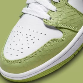 Air Jordan 1 Mid SE Green Python Foto 7