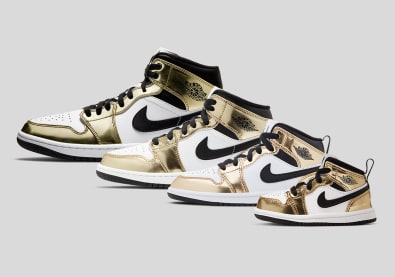 De Air Jordan 1 Mid SE "Metallic Gold" dropt op 30 November in een full size run