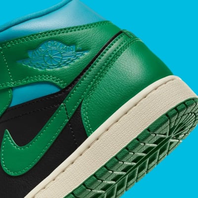 Air Jordan 1 Mid WMNS Lucky Green Foto 8