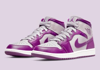 Air Jordan 1 Mid WMNS Magenta Foto 2