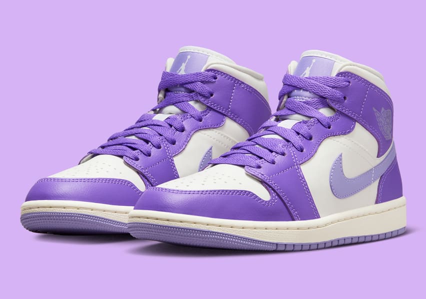 Air Jordan 1 Mid Wmns Action Grape Foto 1