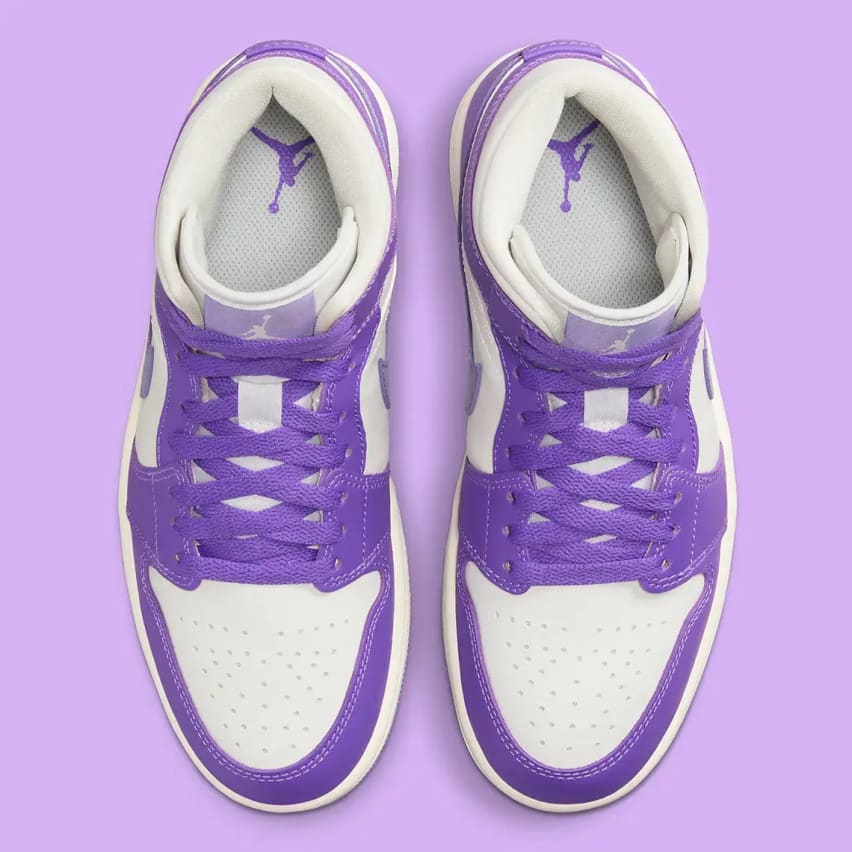 Air Jordan 1 Mid Wmns Action Grape Foto 4