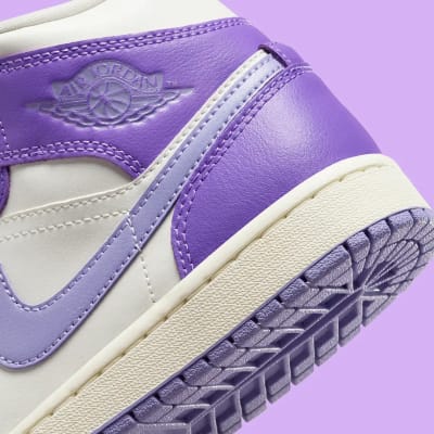 Air Jordan 1 Mid Wmns Action Grape Foto 6