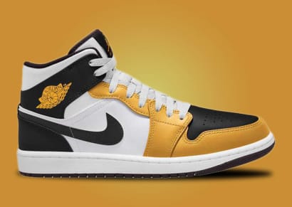 Air Jordan 1 Mid Yellow Ochre Foto 1