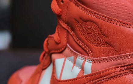 Air Jordan 1 "Nike Swoosh" Orange