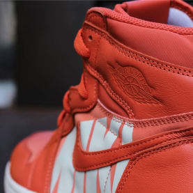 Air Jordan 1 "Nike Swoosh" Orange