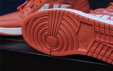 Air Jordan 1 "Nike Swoosh" Orange