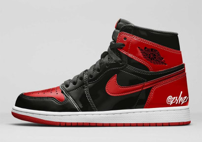 Later dit jaar dropt Jordan deze Air Jordan 1 Retro High OG "Banned Patent Leather"