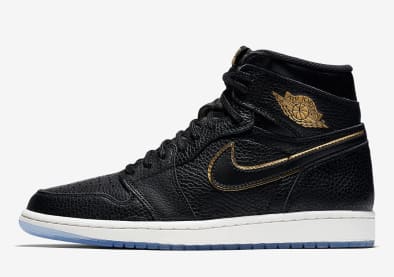 Officiële Beelden Van De Air Jordan 1 Retro High OG "Black & Gold"