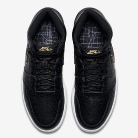 Officiële Beelden Van De Air Jordan 1 Retro High OG "Black & Gold"