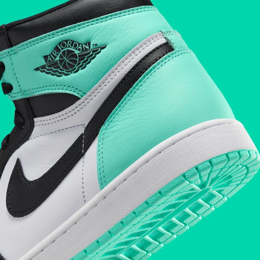 Air Jordan 1 Retro High OG Green Glow Foto 6