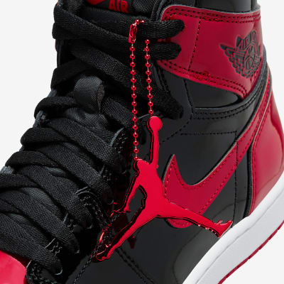 Air Jordan 1 Retro High OG Patent Bred Foto 9