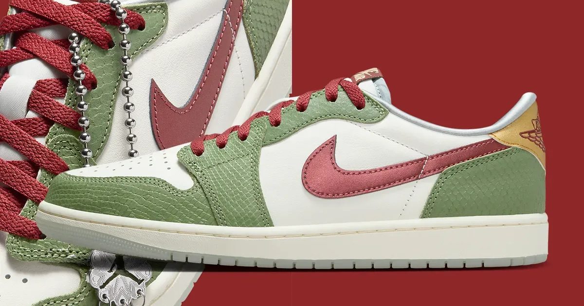 Jordan laat zich bij deze Air Jordan 1 Retro Low OG Sneaker Squad
