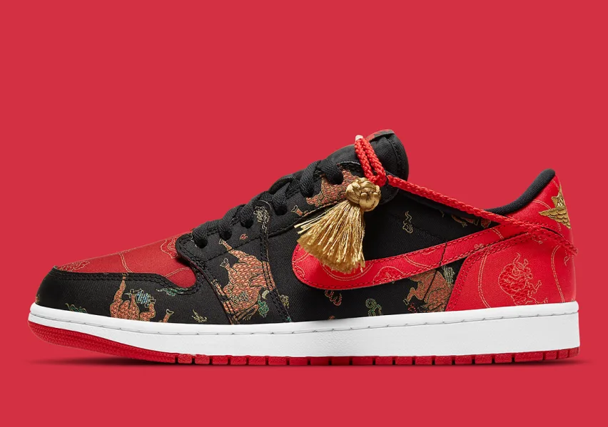 Air Jordan 1 Retro Low OG Chinese New Year Foto 2