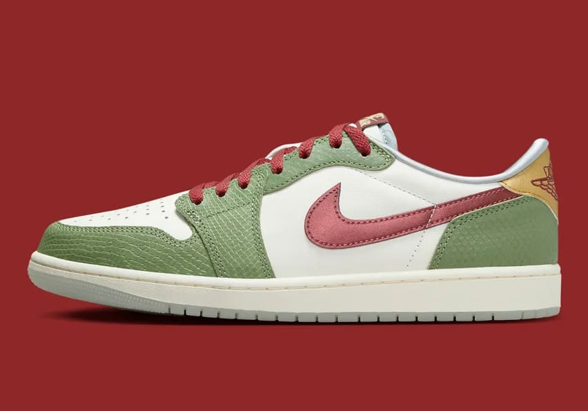 Jordan laat zich bij deze Air Jordan 1 Retro Low OG Sneaker Squad