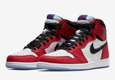 De officiële foto's en releasedatum van de Air Jordan 1 "Spider-Man Origin Story”