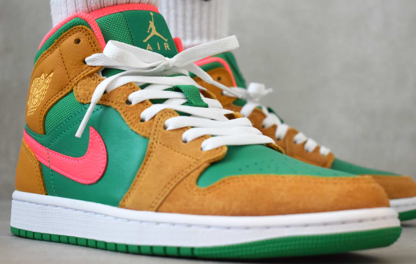 Air Jordan 1 Wheat Watermelon DX4332 700 2