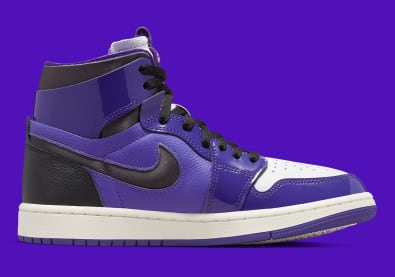 Air Jordan 1 Zoom CMFT Purple Patent Foto 3