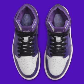 Air Jordan 1 Zoom CMFT Purple Patent Foto 4